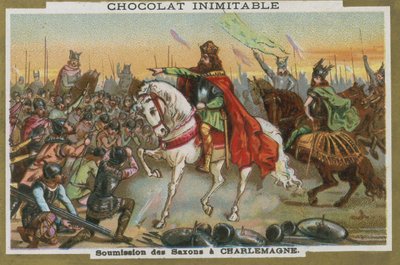 Submission of the Saxons to Charlemagne by European School